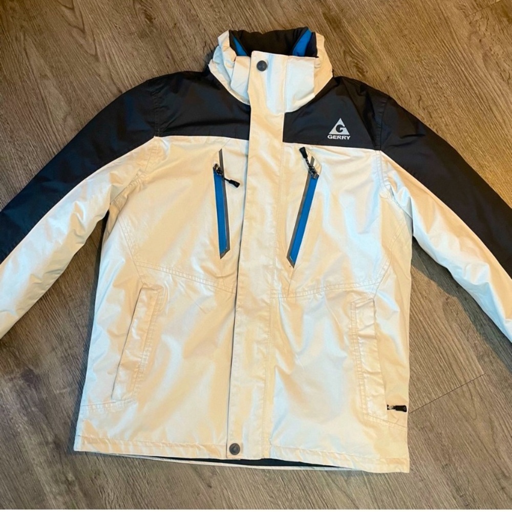 GERRY White & Gray Winter Jacket Coat